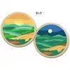 Ravensburger CreArt Wooden Hills 25925 krāsošana pēc cipariem uz koka