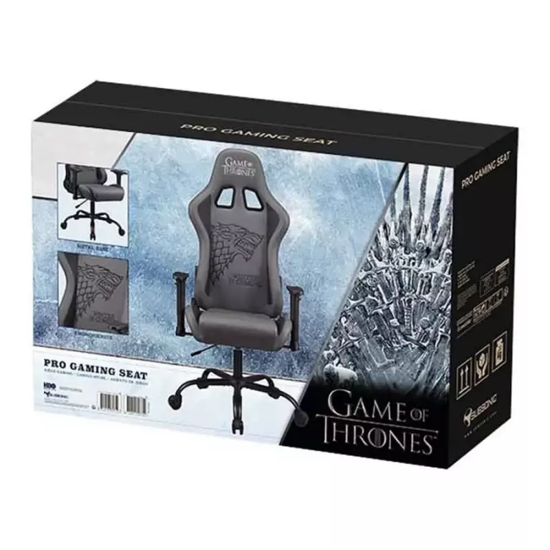 Spēļu krēsls SUBSONIC SA5609-GOT1 — ergonomisks dizains, regulējams augstums