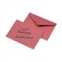 Envelope MAILmedia C6 sarkana 75 g/m² slapjā līme izmērs 114 x 162 mm