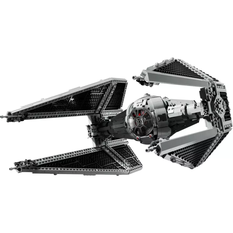 LEGO Star Wars Tie Interceptor model 75382 — detalizēts zvaigžņu iznīcinātāja būvējums, 1931 gab., 18+