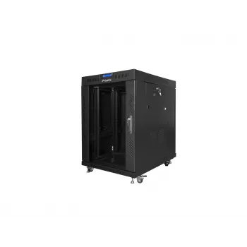 Brīvi stāvošs plaukts Lanberg FF01-8015-12BL 15U melns 800 kg