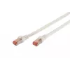 Patch vads Digitus CAT 6 S/FTP DK-1644-010/WH