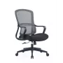 Up Up Darwin ergonomiskais biroja krēsls melns, melns audums + pelēks siets