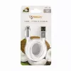 Sbox USB-TYPEC-15W USB->Type C M/M 1,5m Kokosriekstu balts