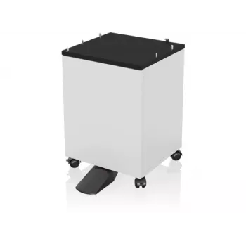 Printer cabinet stand Epson 7112285 — floor stand for Epson WorkForce Pro printers, Melns or balta