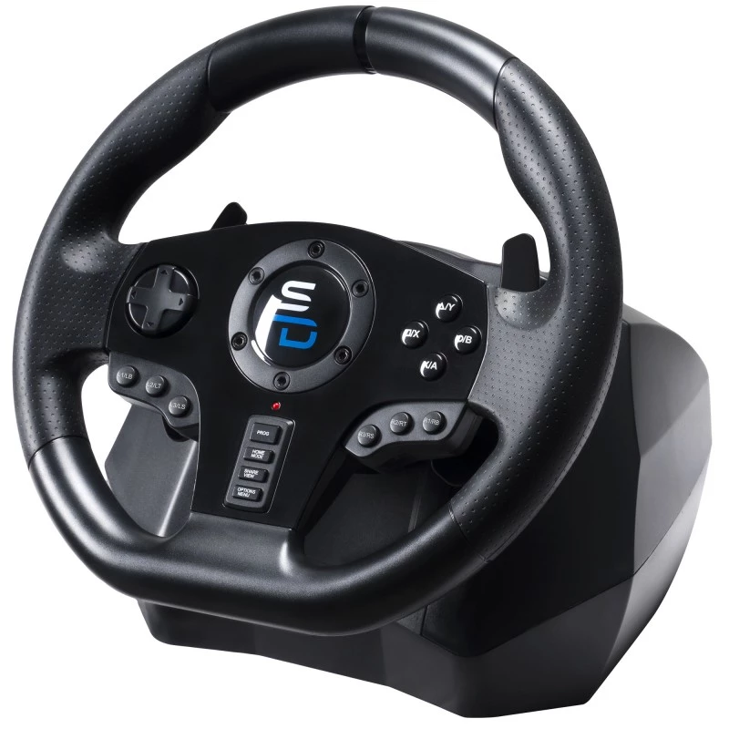 Stūre + pedāļi Subsonic GS850-X melna 270° rotācija USB