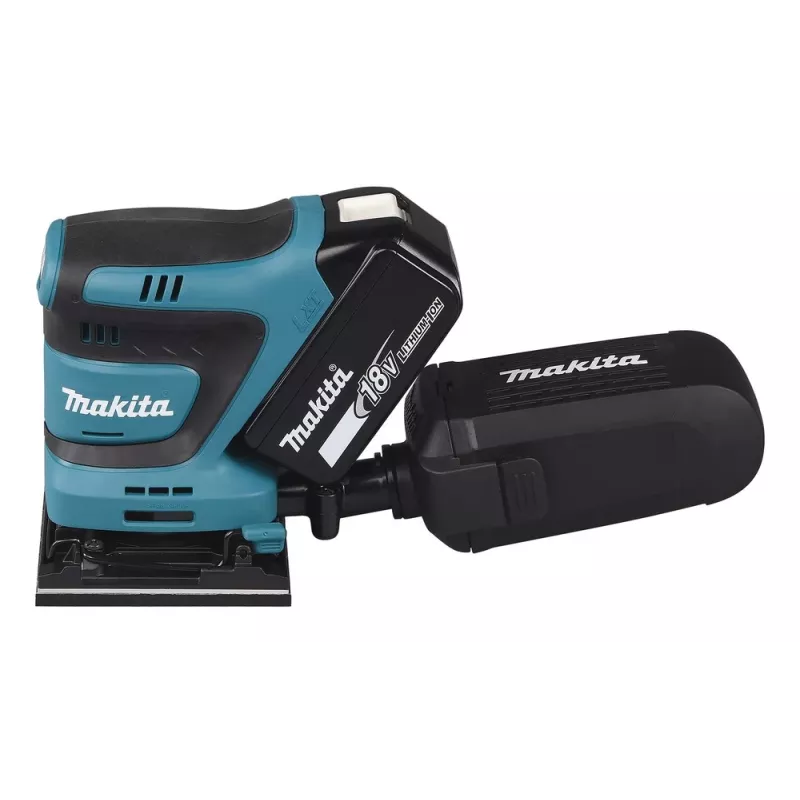 Makita DBO480Z portatīvais slīpmašīnas Random orbitālais slīpētājs 14000 OPM Melns, Zils 210 W