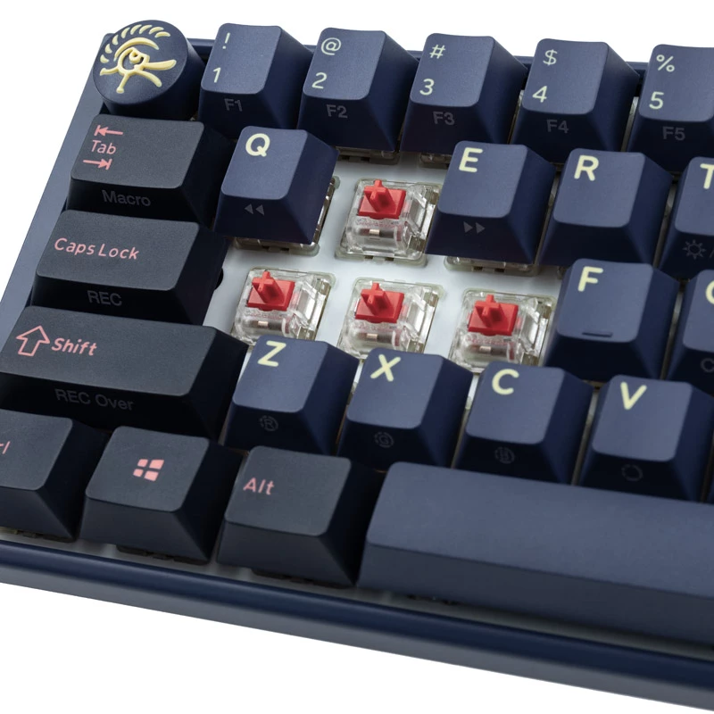 Ducky One 3 SF tastatūra spēlēm USB QWERTY angļu valodā zila