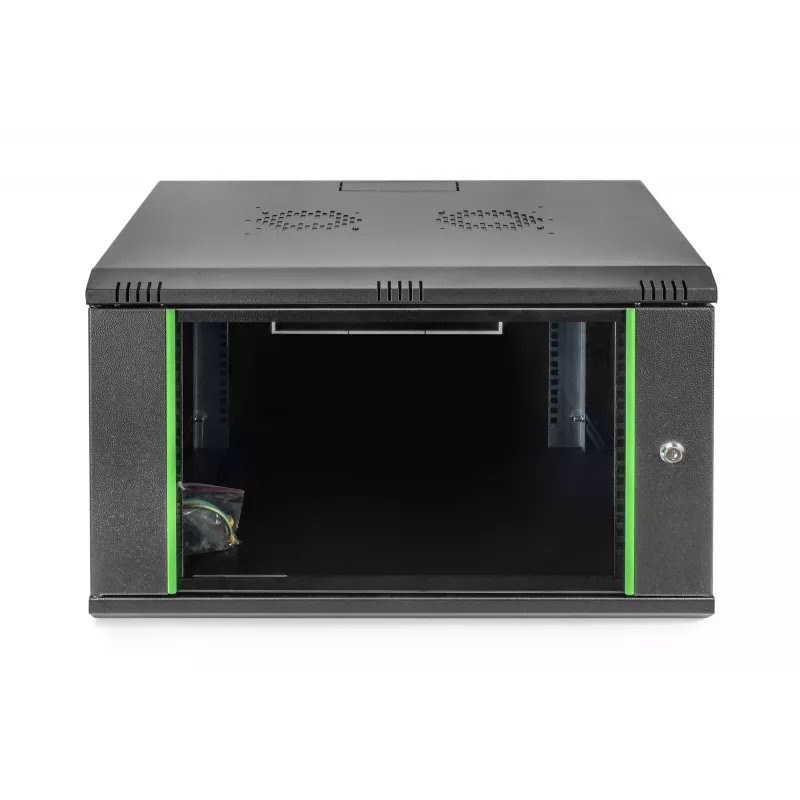 Wall mounted rack Digitus DN-19 07U-6/6-EC-SW