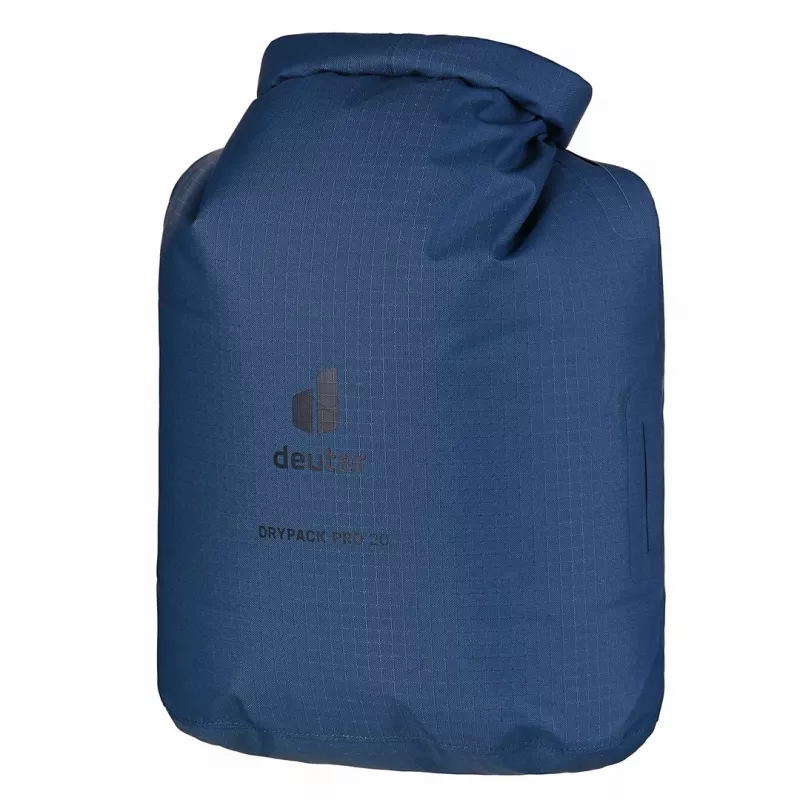 Ūdensnecaurlaidīgs maiss DEUTER Drypack Pro 20 — 20 L ietilpība, rullējama augšdaļa, metinātas šuves