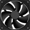 NZXT F Series F120P 120mm korpusa ventilators — melns