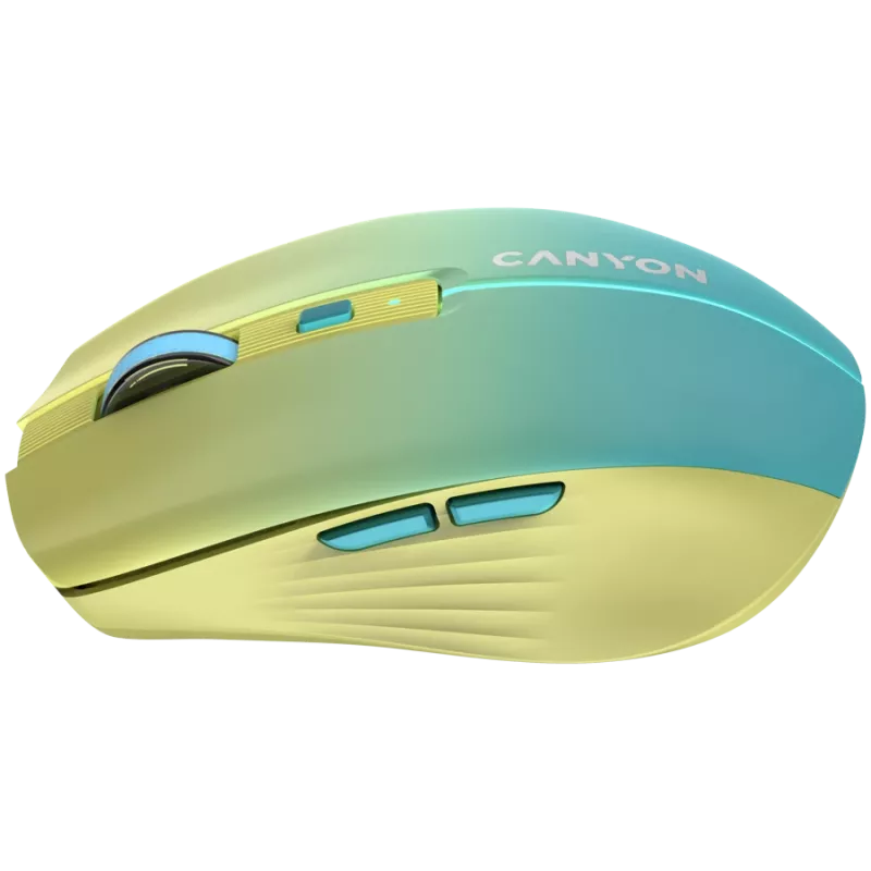CANYON pele MW-44 bezvadu uzlādējama dzelteni zila