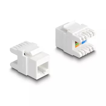 Keystone modulis DeLOCK 88131 plakans RJ-45 balts