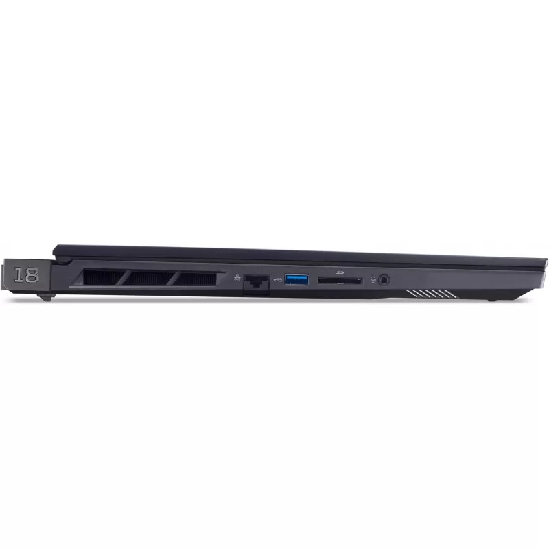 Portatīvais dators Acer Predator PH18-73-93YX — Intel Core Ultra 9 275HX, 18 collu WQUXGA 3840×2400, 64 GB DDR5, 2 TB SSD, NVIDIA GeForce RTX 5090, Windows 11 Pro, Melns