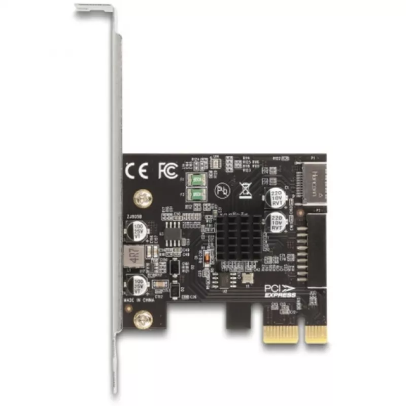 DeLOCK 90344 Iekšējais USB 3.2 Gen 1 Adapteris PCIe USB Type-C