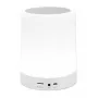 Manhattan Sound Science Bluetooth skaļrunis, atskaņošanas laiks 5 stundas, diapazons 10 m, microSD karšu lasītājs (32 GB), Aux 3,5 mm savienotājs, izejas jauda 3 W, USB-A uzlādes kabelis iekļauts, 1200 mAh baterija, Bluetooth v5, iebūvēts pakaramais, balts, 3 gadu garantija
