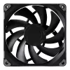 PHANTEKS M25 PWM 140mm korpusa ventilatori - 3 gab. iepakojumā, melns