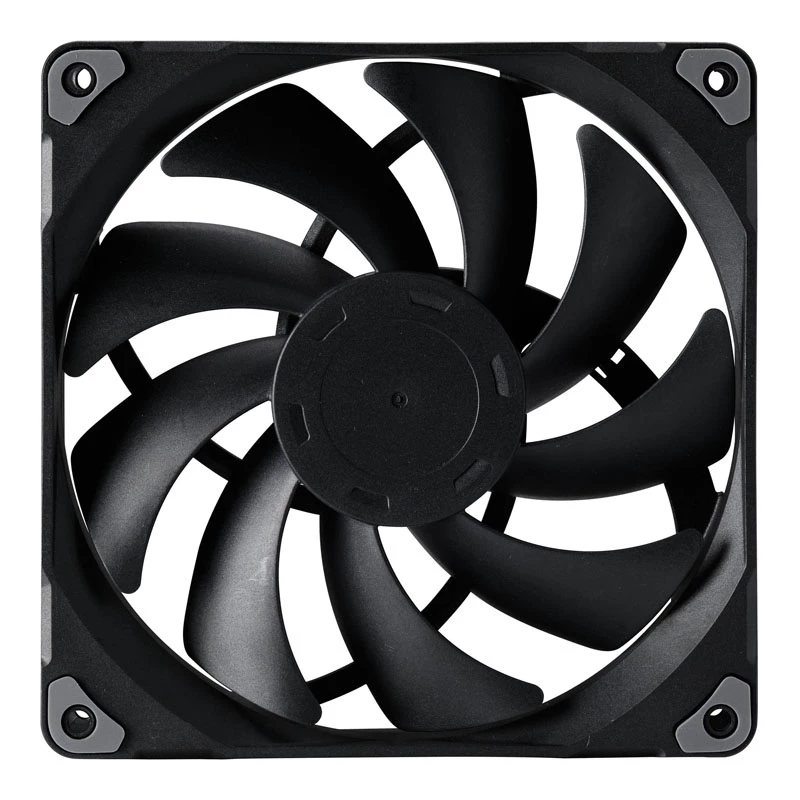 PHANTEKS M25 PWM 140mm korpusa ventilatori - 3 gab. iepakojumā, melns