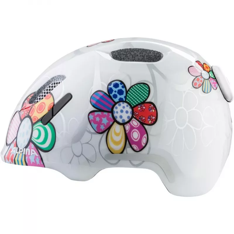 Velosipēda ķivere ALPINA XIMO 2 FLASH WHITE FLOWER GLOSS 49-54
