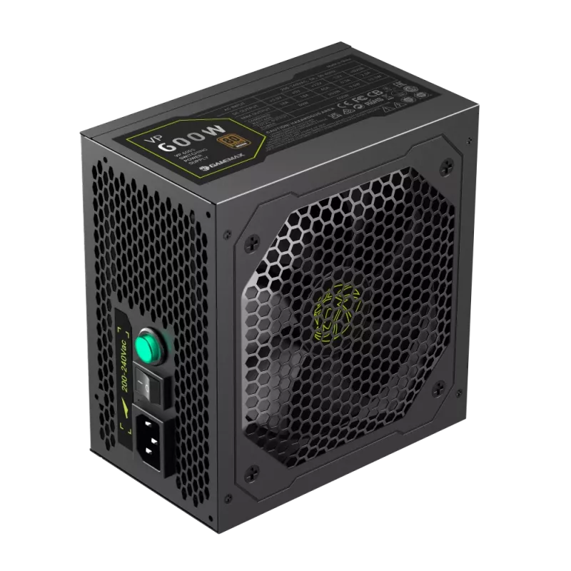 Gamemax Barošanas bloks, 80 PLUS, Standarta | VP 600S | 600 W