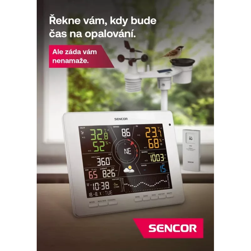 Laika stacija SWS 16600 WiFi 7 in 1