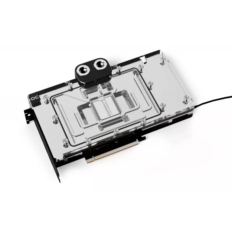 Alphacool Core GeForce RTX 4090 AMP GPU ūdens bloks ar aizmugurējo plāksni