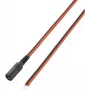 VOLTCRAFT zemsprieguma savienojuma kabelis, zemsprieguma kontaktligzda - Kabelis, atvērts gals 5,5 mm 2,5 mm 5,5 mm 2,5 mm 2 m 1 gab. (93025c181)