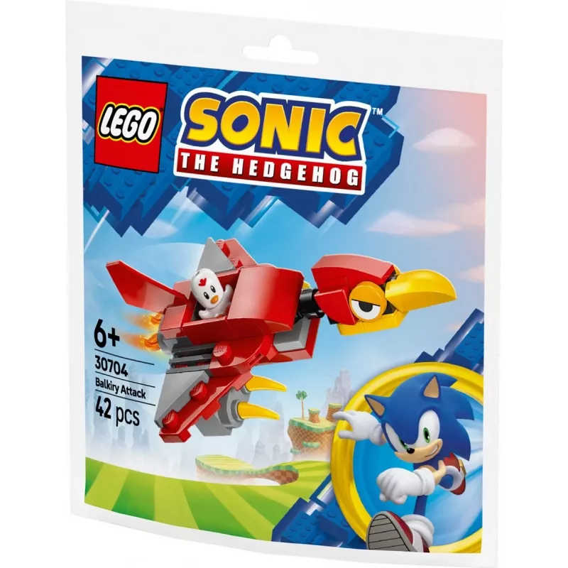 LEGO rotaļu komplekts Sonic the Hedgehog 30704 — Barkilyr Attack rotaļu komplekts, 42 detaļas, ietver kolekcionējamu minifigūru
