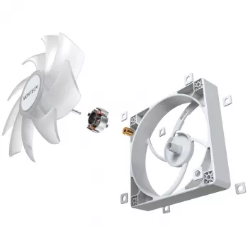 Korpusa ventilatoru komplekts Montech GF120 PWM ARGB 3-in-1 — 120 mm PWM ventilatori ar ARGB apgaismojumu
