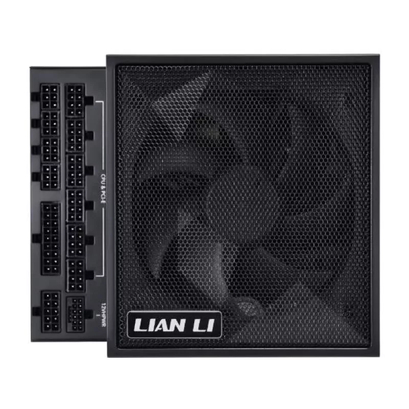 Lian Li EDGE EG1300 1300 W barošanas bloks, 80 PLUS Platinum, ATX 3.1, PCIe 5.1, melns