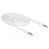 Audio kabelis 3.5 mm DeLOCK 83441 2 m balts