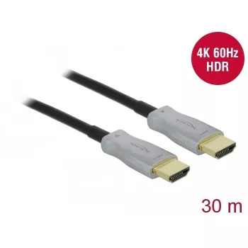 Aktīvais optiskais kabelis HDMI DeLOCK 85049 4K 60 Hz 30 m