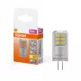 Osram LED PIN 12V Clear 28 Non-dim G4 spuldze, 2,2 W, 2700 K silti balta