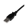 StarTech.com 3m USB 2.0 A uz leņķveida B kabelis - vīr./vīr., 3 m, USB A, USB B, USB 2.0, melns