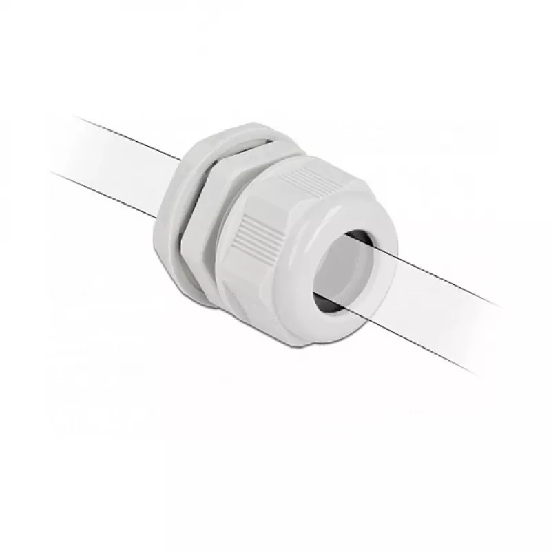 Kabeļa blīvslēgs DeLOCK 60368 Pelēka plastmasa 2 gab.