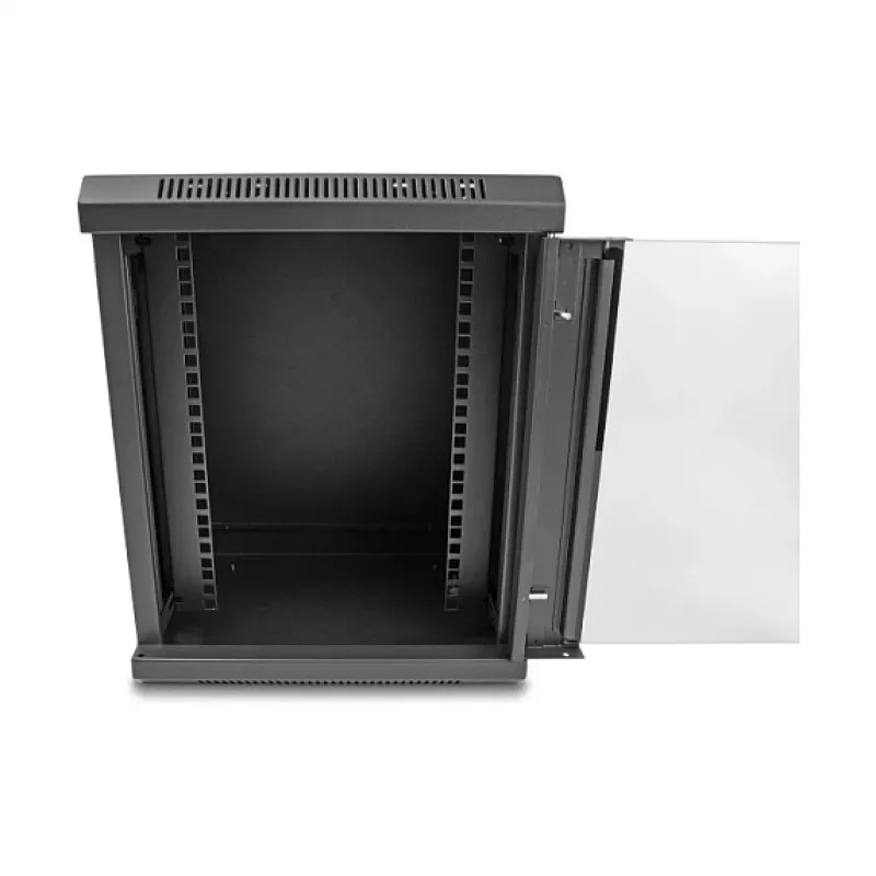 rack cabinet DeLOCK 43418 19 collu 12U augstuma melns