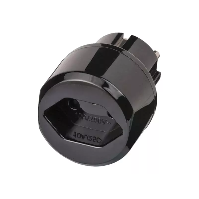 brennenstuhl Travel Adapter - Adapter for Power Connector - Melns (1508480)