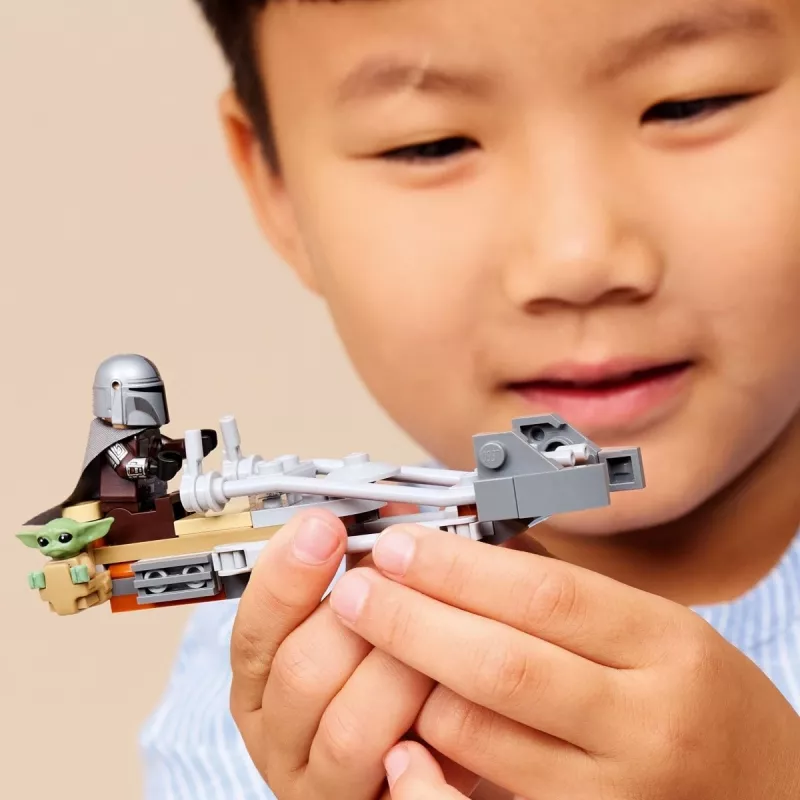 LEGO STAR WARS 75436 Mandalorietis un Grogus ātrumrats
