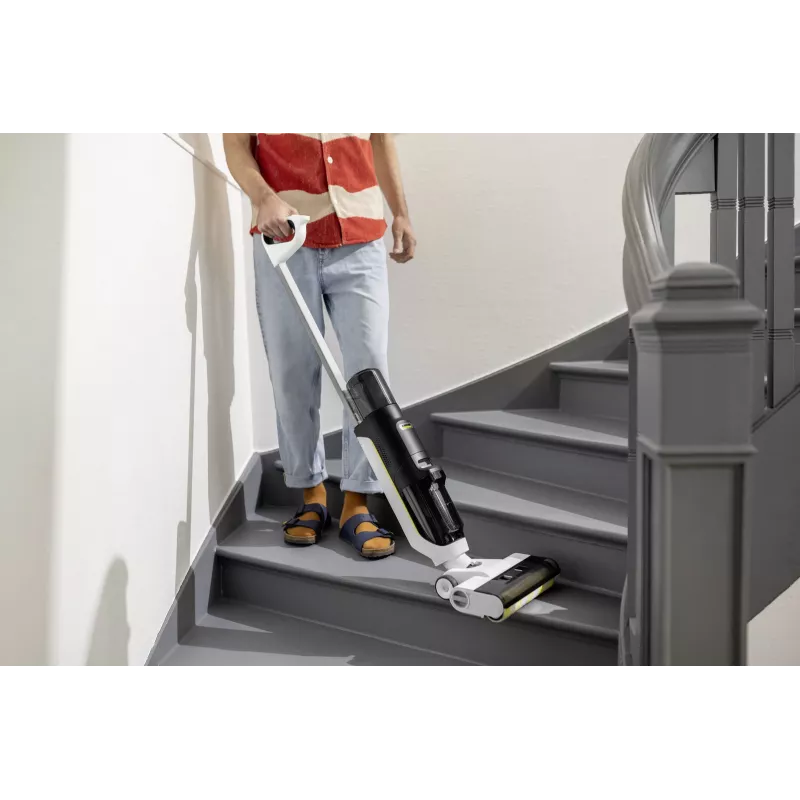 Grīdas tīrītājs trīs vienā Karcher FCV 3 1.056-122.0 — Sausā un mitrā tīrīšana, 160 W, balts