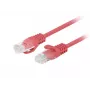 Lanberg PCU6-20CC-0100-R tīkla kabelis Sarkans 1 m Cat6 U/UTP (UTP)