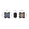 Universāls šķidruma dzesētājs ENDORFY Navis F360 ARGB melns — 360 mm radiators, 3x 120×25 mm ventilatori, 250–1800 apgr./min, sūknis 1600–2600 apgr./min, atbalsta LGA 1700/AM5/AM4
