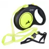 FLEXI jauna Neon L - izvelkamā pavada - 5 m