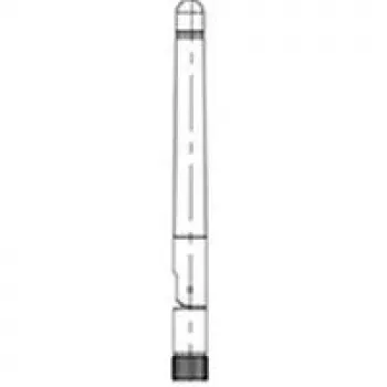 Extreme Networks - antena - 2 dBi (5 GHz), 2,7 dBi (2,4 GHz) - daudzvirzienu - iekštelpām - melna - Zebra AP 621, AP 6521, AP 6522, AP 8132, AP-8232 (ML-2452-APAG2A1-01)