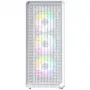 PC Case Montech X5 Midi Tower balta ATX 3x140mm Fans