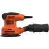 Melns & Decker BEW210 orbitālais slīpmašīnas 14000 RPM melns, oranžs