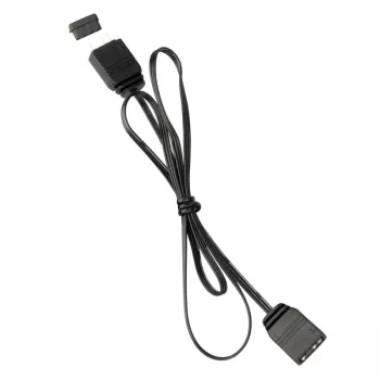 ARGB 3-Pin paplašinātājs 50 cm — Kolink, 5V, Melns