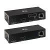 Eaton Tripp Lite Series USB-C uz HDMI pa Cat6 pagarinātāja komplekts ar KVM atbalstu, 4K 60Hz, 4:4:4, raidītājs/uztvērējs, USB, PoC, HDCP 2.2, līdz 230 pēdām, TAA - Video paplašinājums