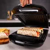 Cecotec sviestmaižu cepējs | Rock'nToast Family 3in1 | 1500 W | Plākšņu skaits 3 | Melns