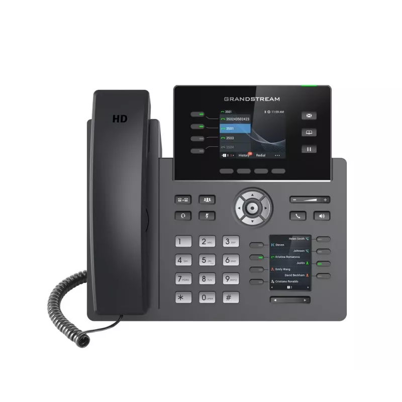 IP telefons Grandstream Networks GRP2614 Melns