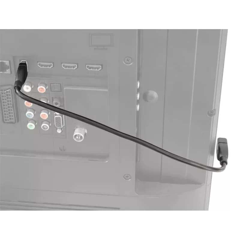 USB kabelis DeLOCK 35cm USB 2.0 83498 Melns